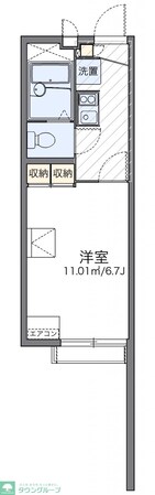 レオパレスクレストの物件間取画像